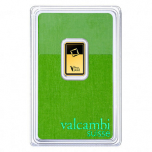 Gold bar Green Gold Valcambi 2,5 g