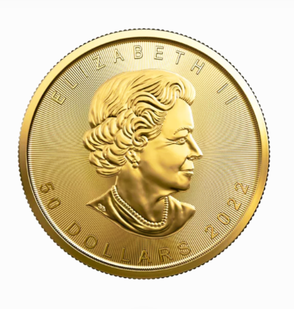 Zelta monēta 1 oz. Maple Leaf Au.