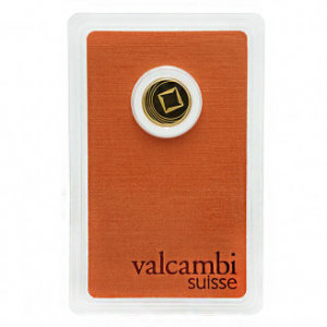 Золотой слиток Round bar Valcambi 2.5 g