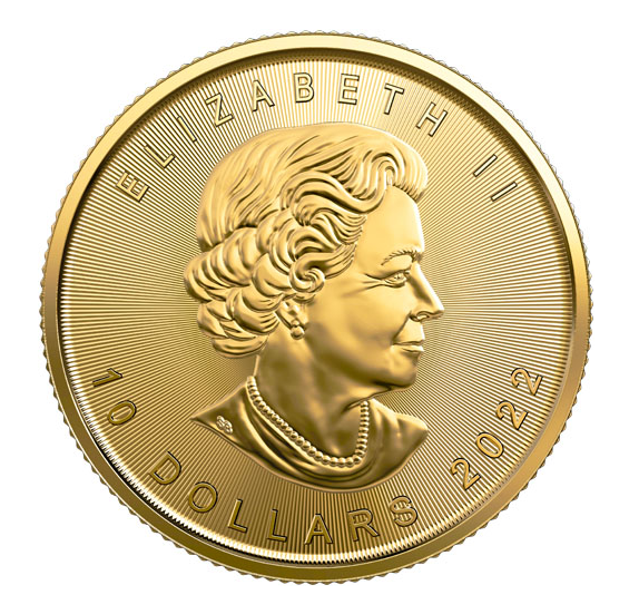 Zelta monēta 1/4 oz. MAPLE LEAF AU.