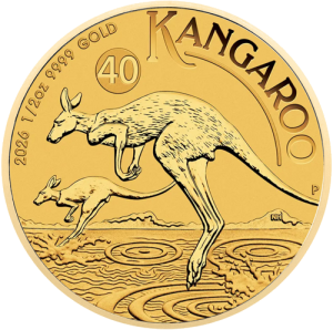 Gold coin 1/2 oz. Kangaroo Au.