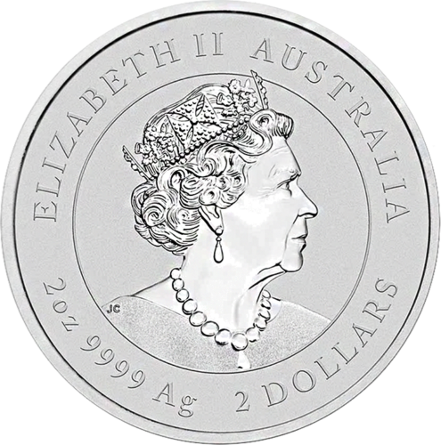 Silver coin 2 oz. Tiger 2022